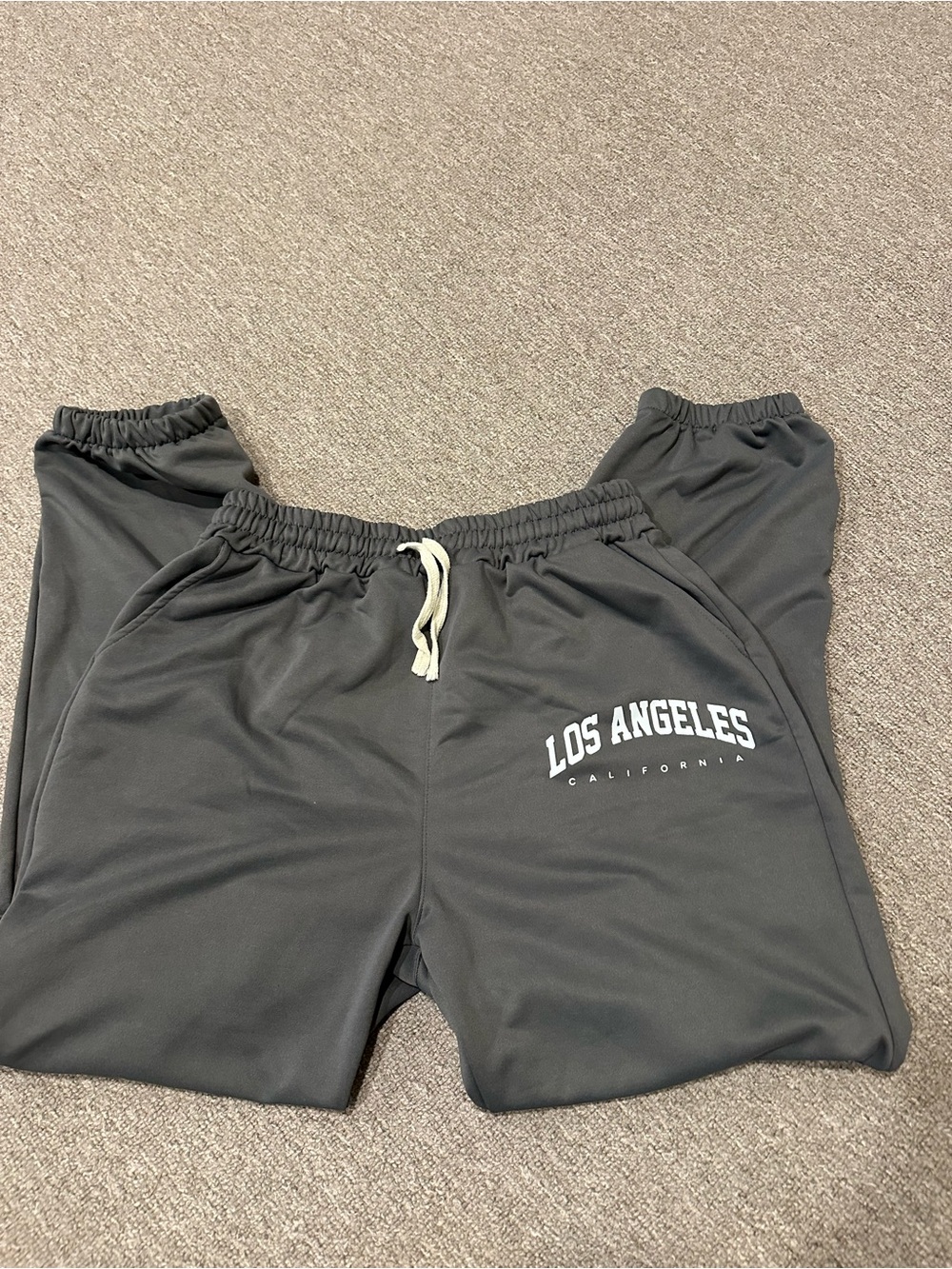 Men’s Gray "Los Angeles" Lounge Pants